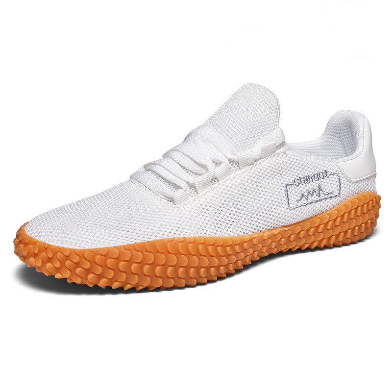 Men’s Breathable Flying Knit Sneakers – Ultra-Comfort Running Shoes for Spring & Summer