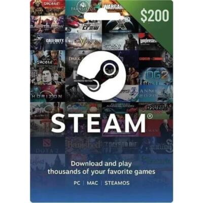 Steam Gift Card (Email Delivery)