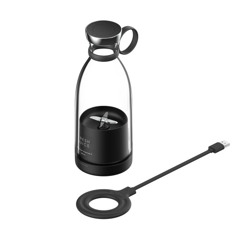 Portable  Mini Juicer Cup – Magnetic Rechargeable Fruit Blender (350ml)