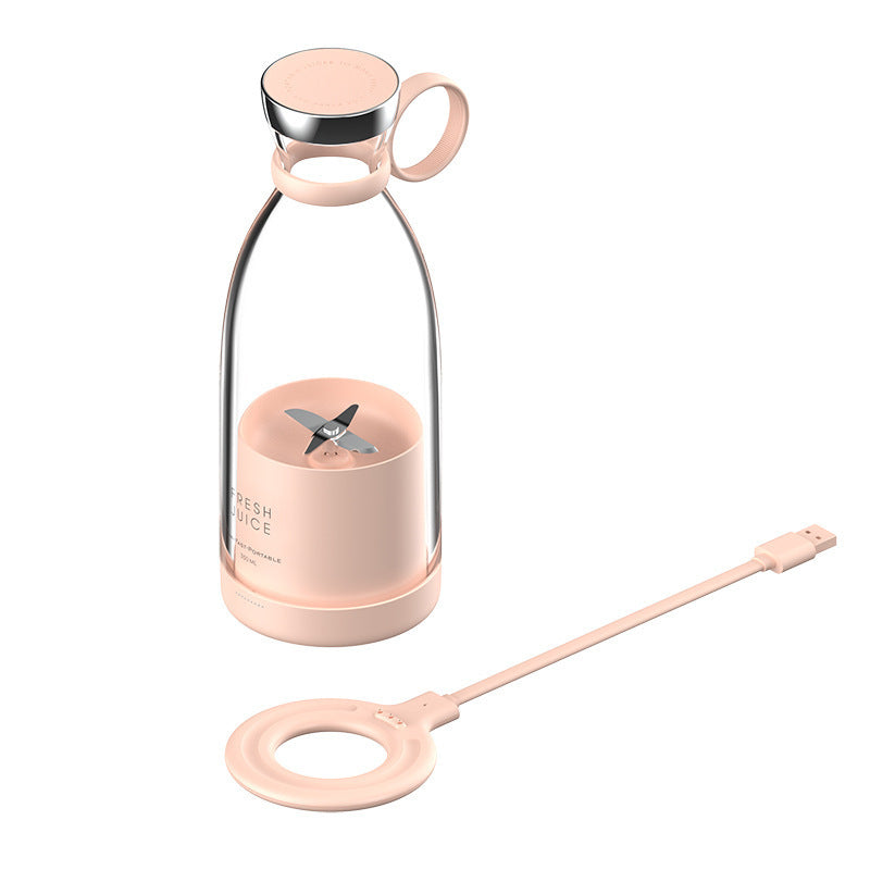 Portable  Mini Juicer Cup – Magnetic Rechargeable Fruit Blender (350ml)