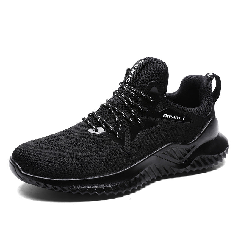 Unisex Lightweight Steel Toe Safety Shoes – Breathable Anti-Smash, Anti-Puncture Work Sneakers
