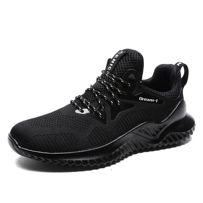 Unisex Lightweight Steel Toe Safety Shoes – Breathable Anti-Smash, Anti-Puncture Work Sneakers