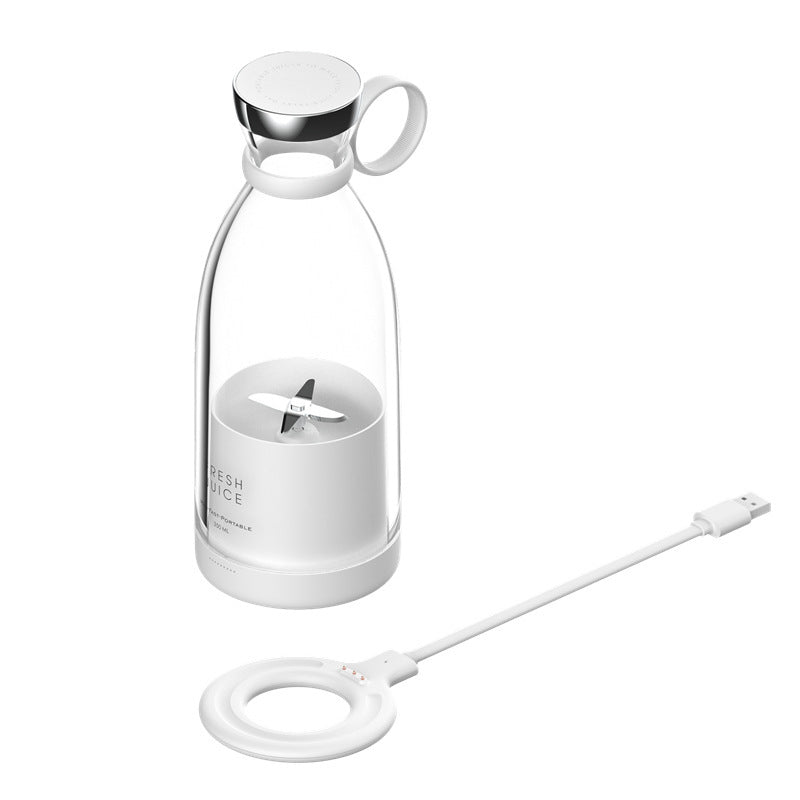 Portable  Mini Juicer Cup – Magnetic Rechargeable Fruit Blender (350ml)