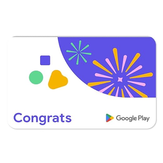 Google Play Gift Code  (Email Delivery - Canada Only)