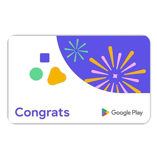 Google Play Gift Code  (Email Delivery - Saudi Arabia Only)