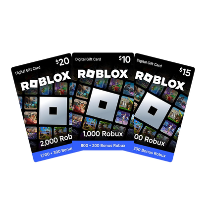 Roblox Digital Gift Card GLOBAL (Email Delivery - Includes Exclusive Virtual Item)