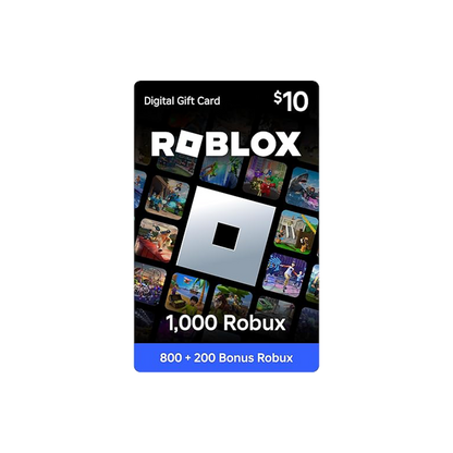 Roblox Digital Gift Card GLOBAL (Email Delivery - Includes Exclusive Virtual Item)