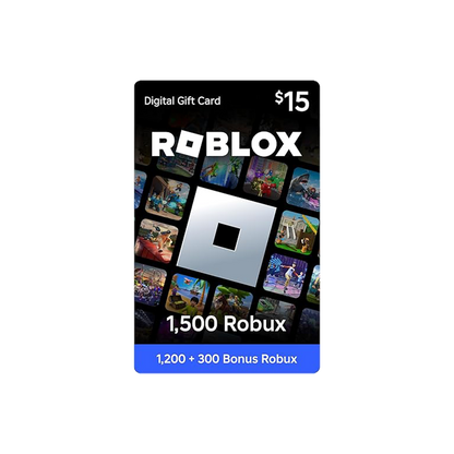 Roblox Digital Gift Card GLOBAL (Email Delivery - Includes Exclusive Virtual Item)