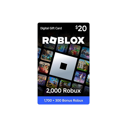 Roblox Digital Gift Card GLOBAL (Email Delivery - Includes Exclusive Virtual Item)