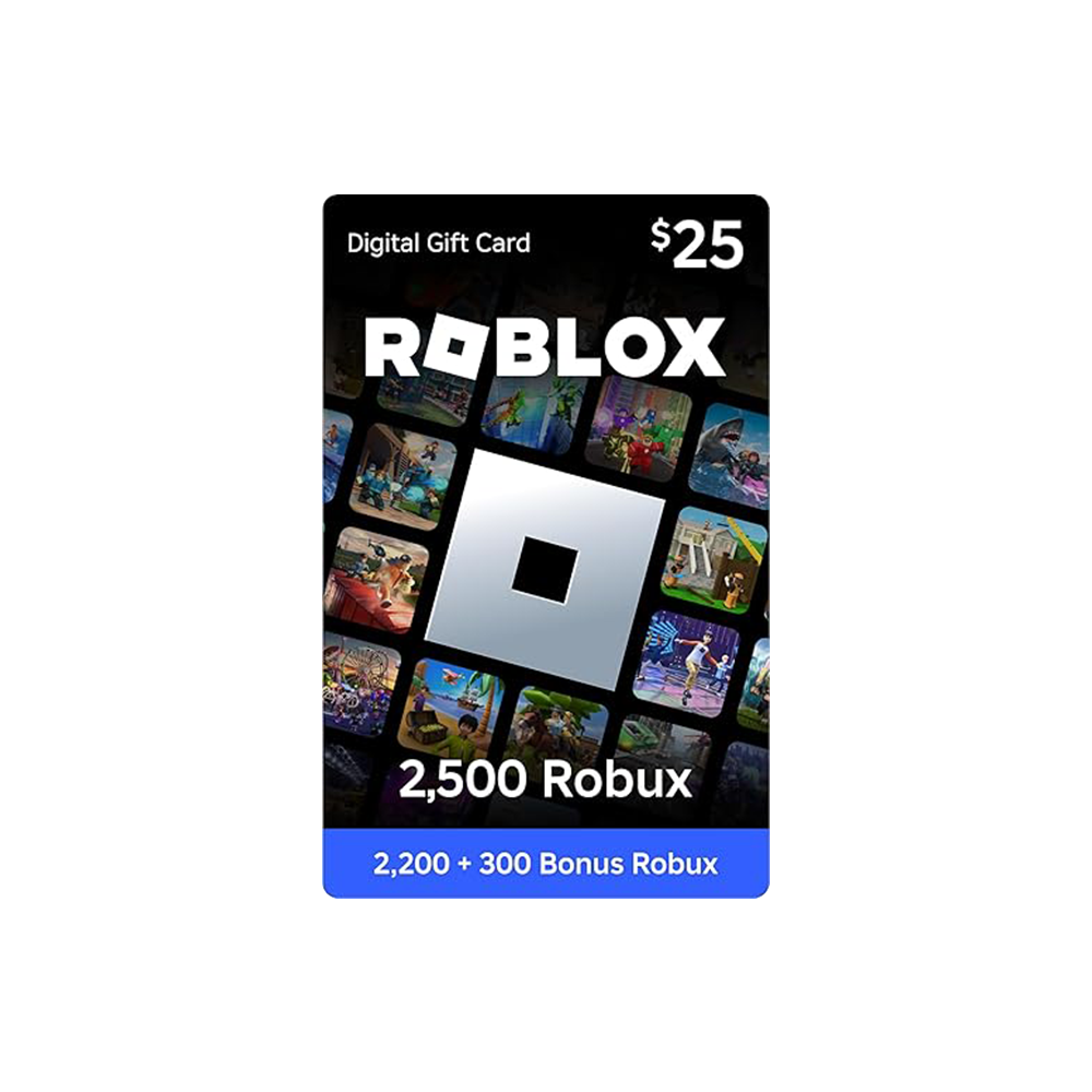 Roblox Digital Gift Card GLOBAL (Email Delivery - Includes Exclusive Virtual Item)
