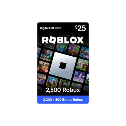 Roblox Digital Gift Card GLOBAL (Email Delivery - Includes Exclusive Virtual Item)