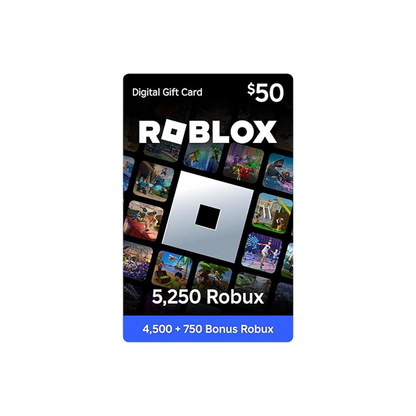 Roblox Digital Gift Card GLOBAL (Email Delivery - Includes Exclusive Virtual Item)
