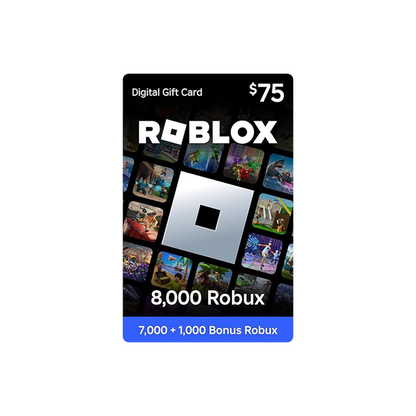 Roblox Digital Gift Card GLOBAL (Email Delivery - Includes Exclusive Virtual Item)