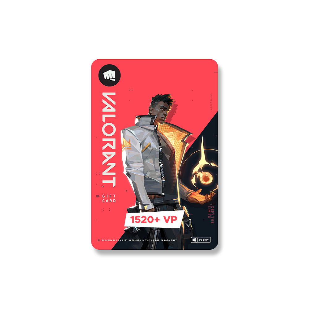 VALORANT Gift Cards  (Email Delivery - Singapore Only)