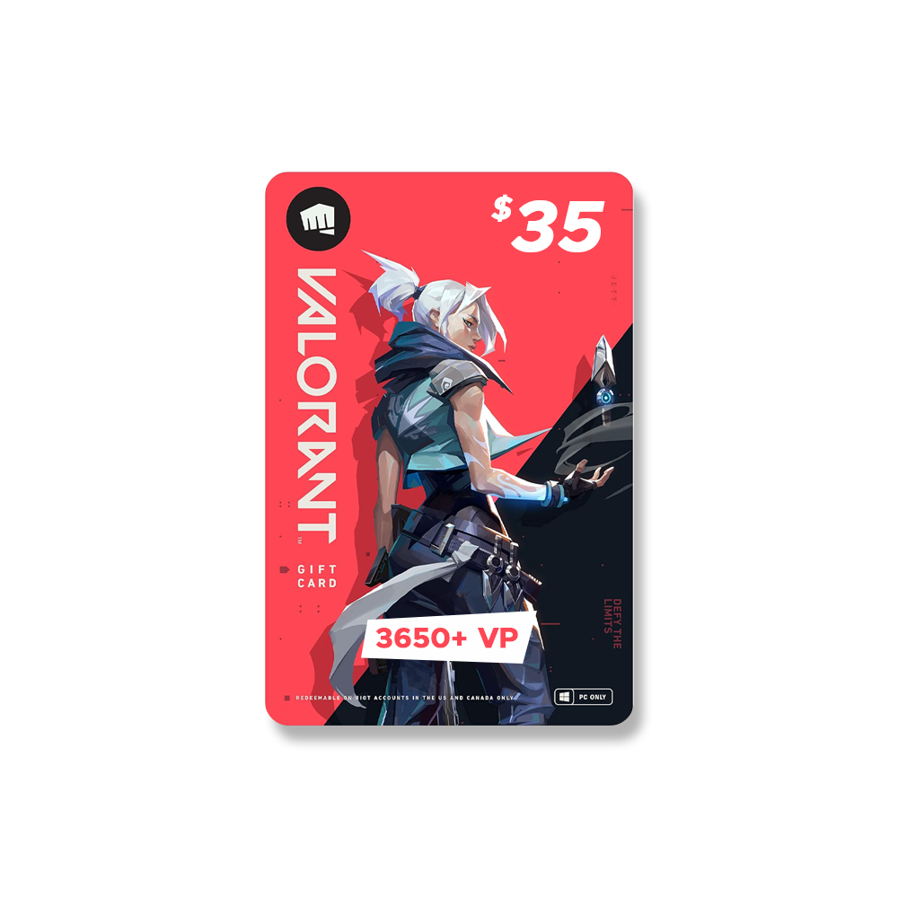VALORANT Gift Cards  (Email Delivery - USA Only)