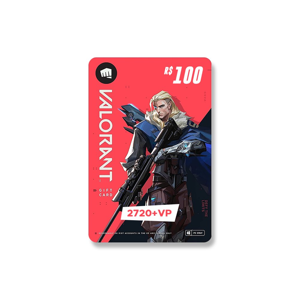 VALORANT Gift Cards  (Email Delivery - Brazil Only)