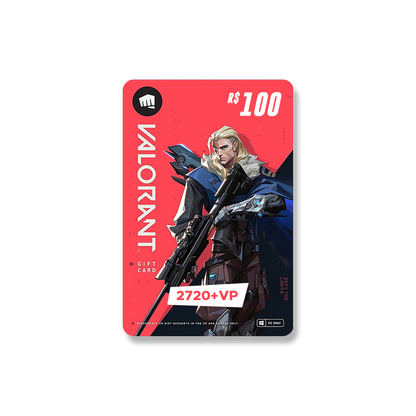 VALORANT Gift Cards  (Email Delivery - Brazil Only)