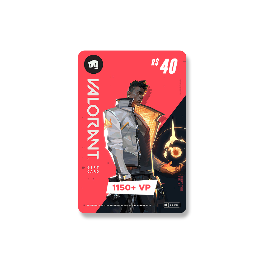 VALORANT Gift Cards  (Email Delivery - Brazil Only)
