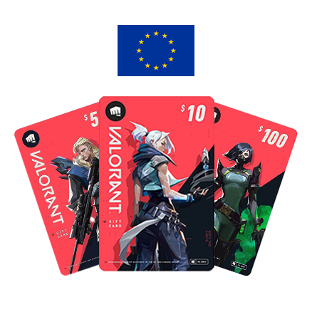 VALORANT Gift Cards  (Email Delivery - Europe Region)