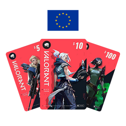 VALORANT Gift Cards  (Email Delivery - Europe Region)