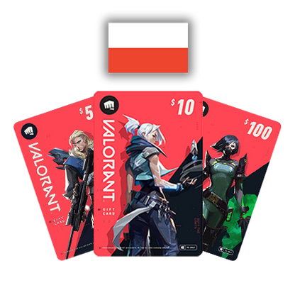 VALORANT Gift Cards  (Email Delivery - Poland Only)