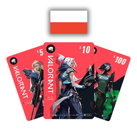 VALORANT Gift Cards  (Email Delivery - Poland Only)