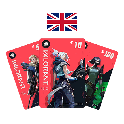 VALORANT VP Gift Codes  (Email Delivery - United Kingdom Only)